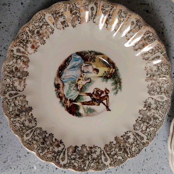 Sebring vintage dining set - 22k gold trim - Picture 6 of 6